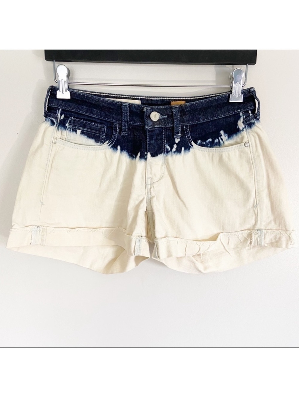 PILCO Stet Bleached Raw Hem Shorts Size 25 - Picture 1 of 8